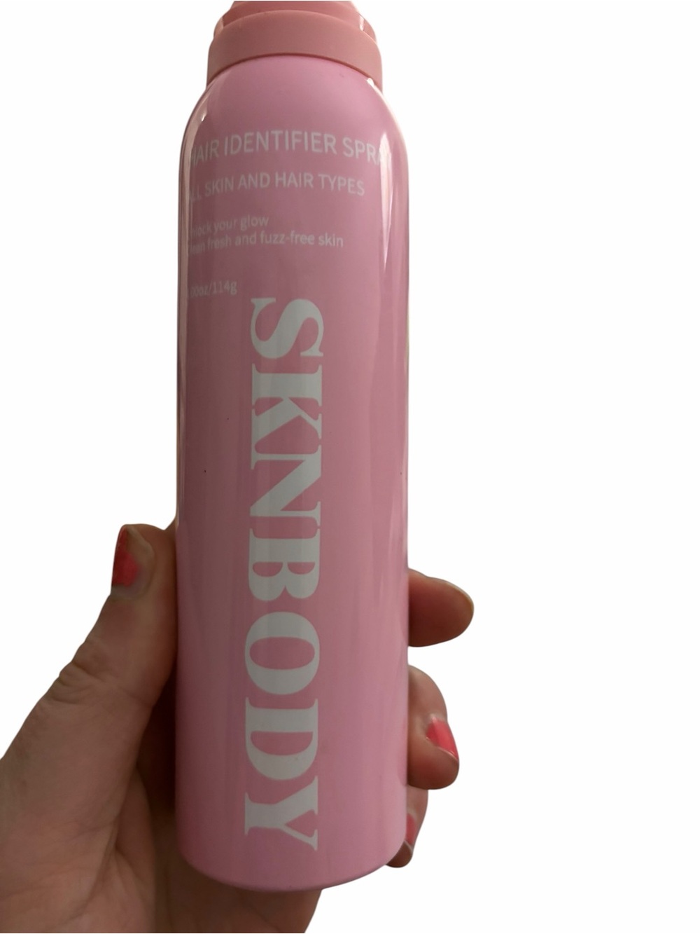 Source Unknown SKINBODY Pink Hair Identifier Spray